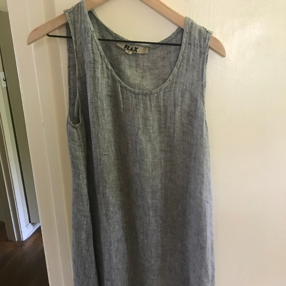 Flax Shift Dress